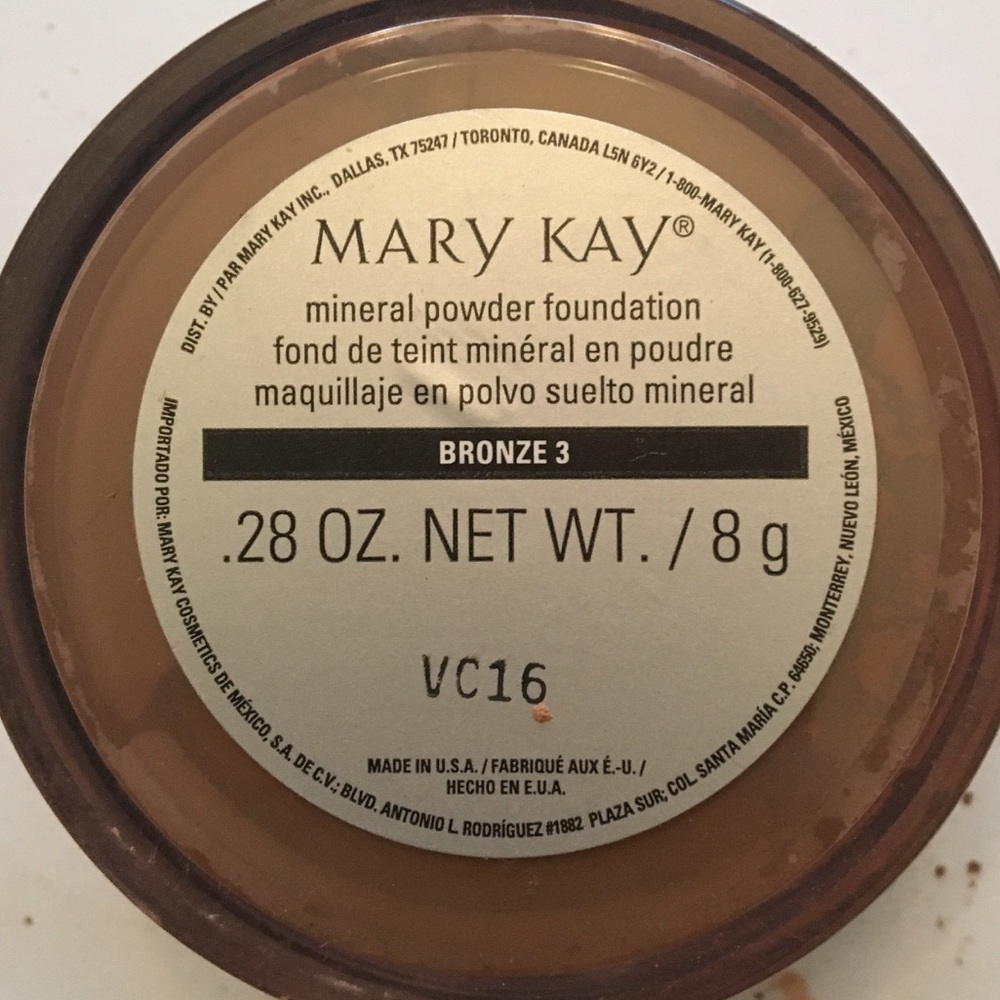 Mary Kay Mineral Powder Foundation-Bronze 3